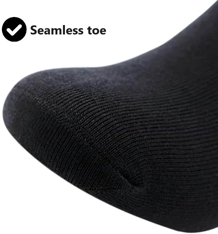 SoftRain Organic Cotton Soft Breathable Socks(5 pack)