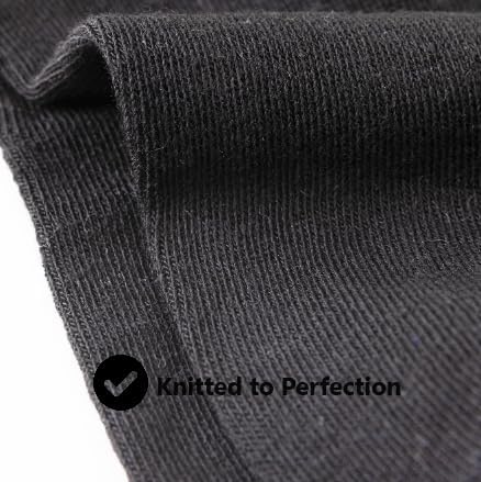 SoftRain Organic Cotton Soft Breathable Socks(5 pack)